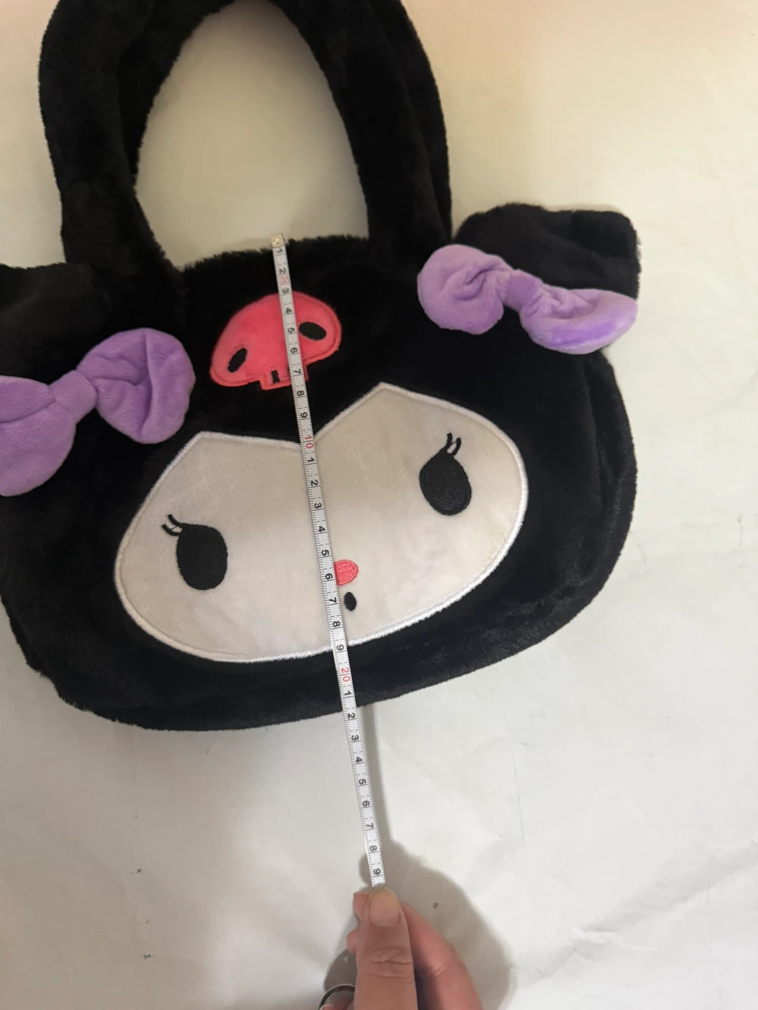 Kuromi Plush Tote Bag - photo 3