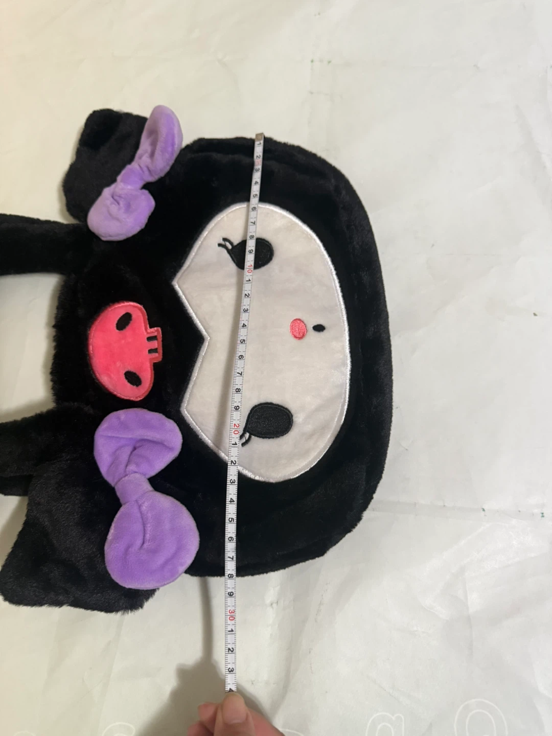 Kuromi Plush Tote Bag - photo 4