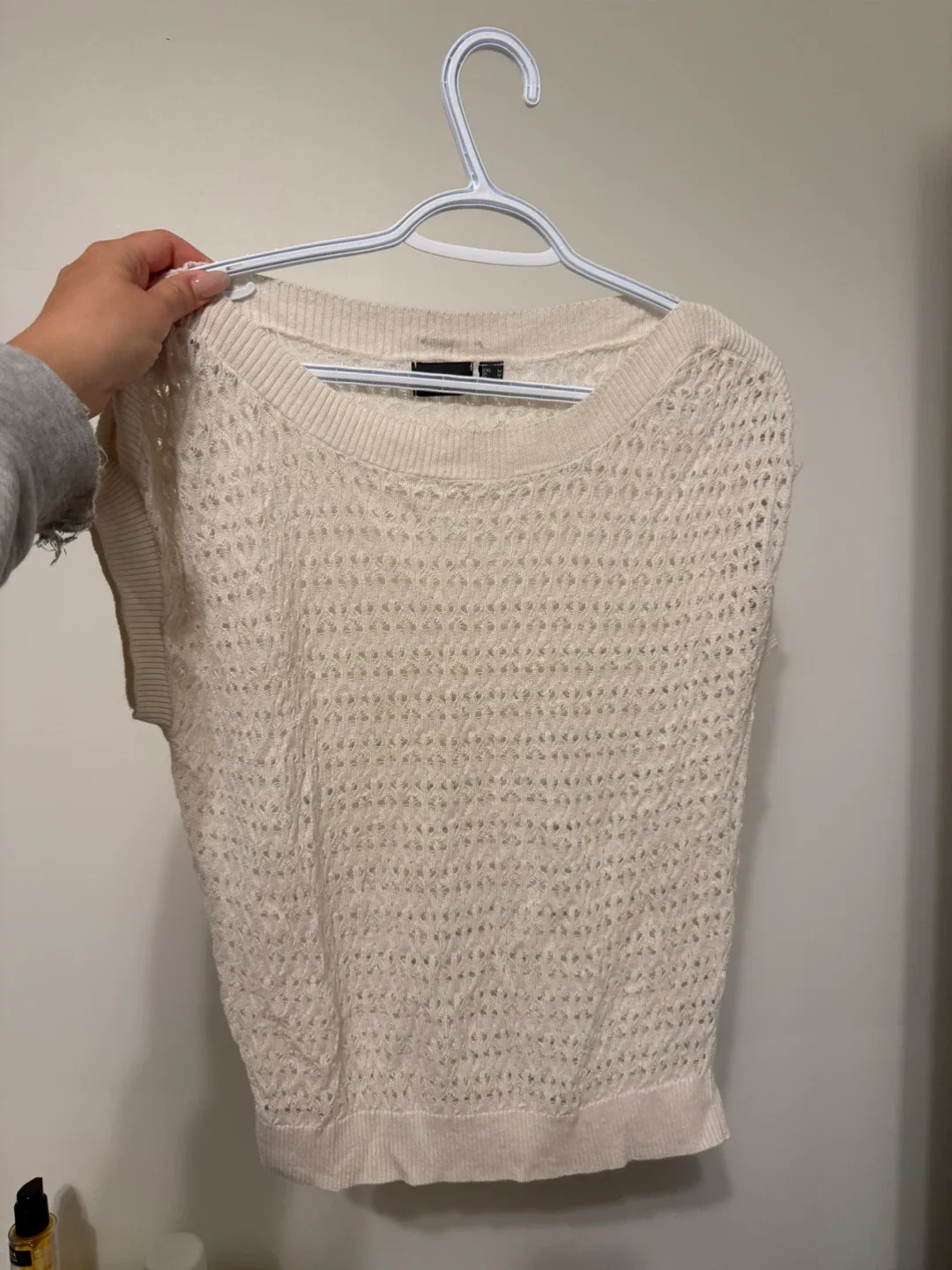 MEXX Cream Knit Top - Size M