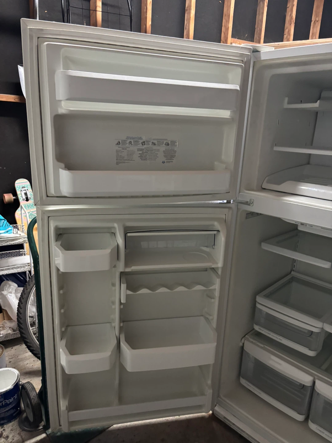 KitchenAid Top Freezer Refrigerator - photo 2