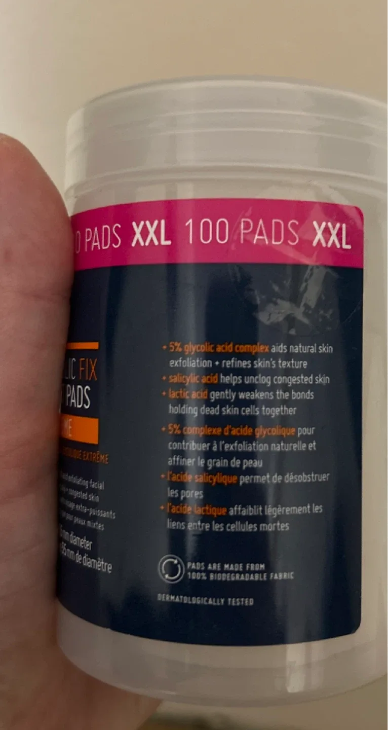 Nip + Fab Glycolic Fix Night Pads Extreme XXL 100 Pads image indicator(4)