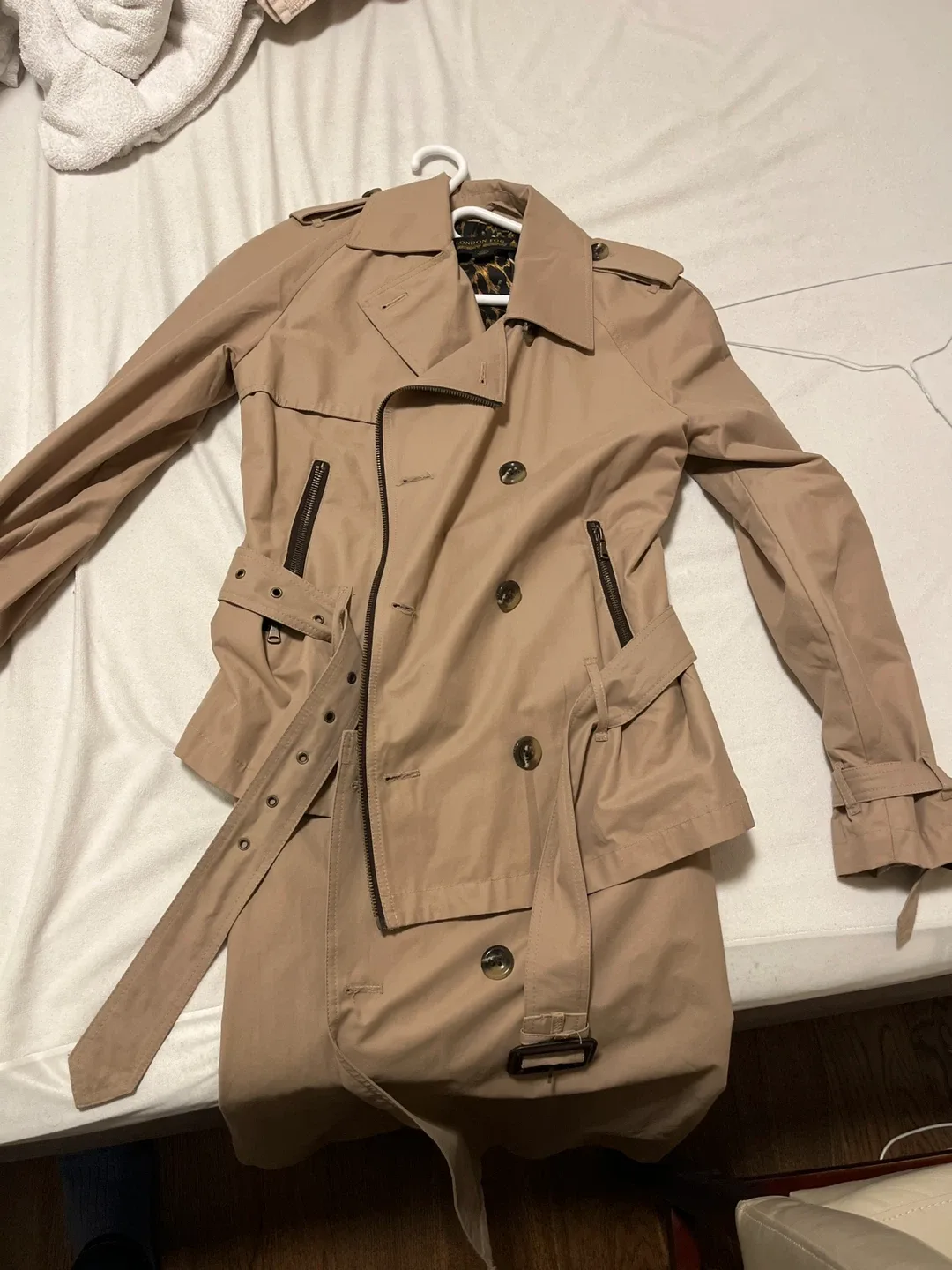 London Fog Jeremy Scott Trench Coat S/P