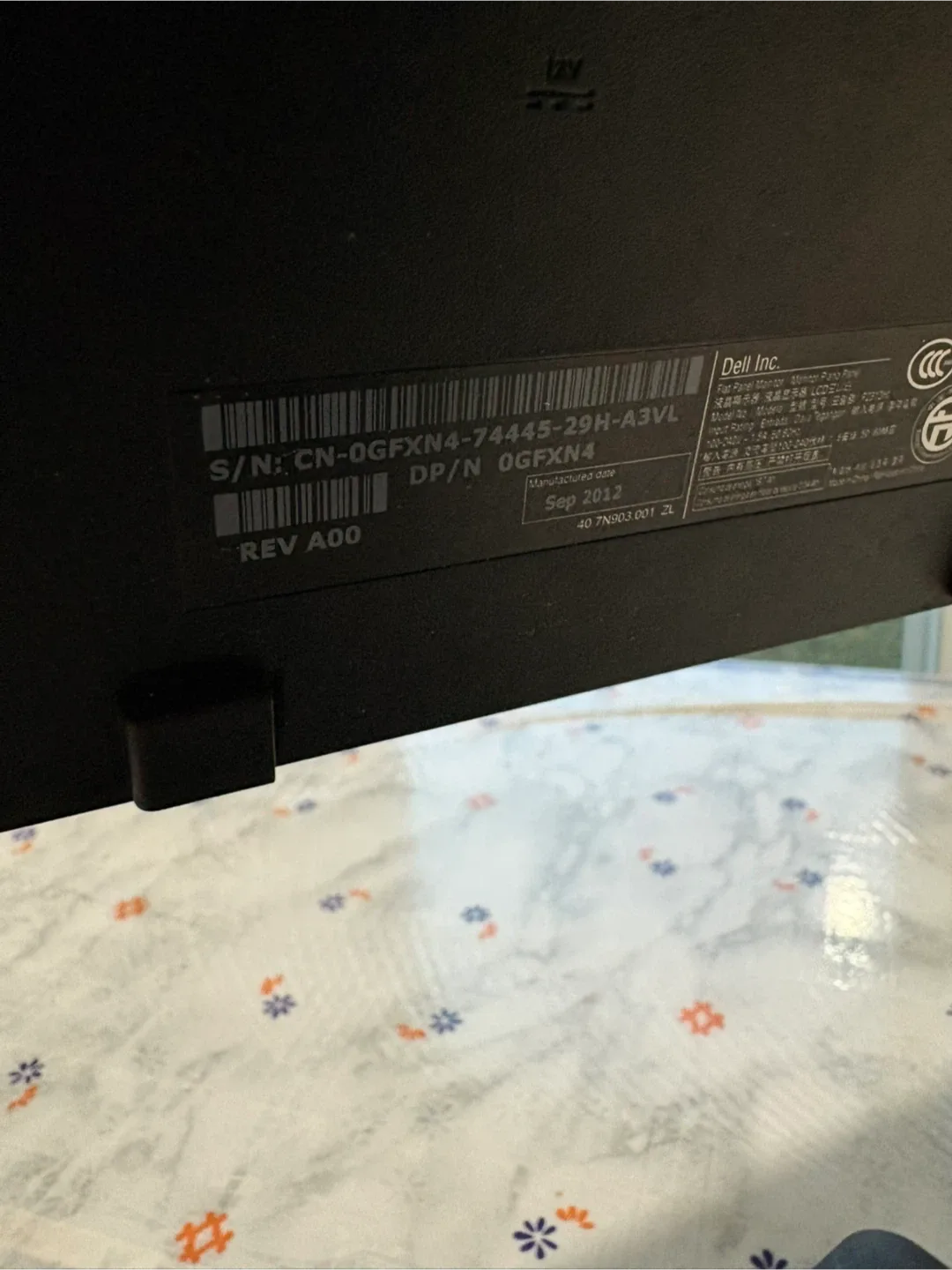 Dell P2312H 22”Monitor image indicator(4)