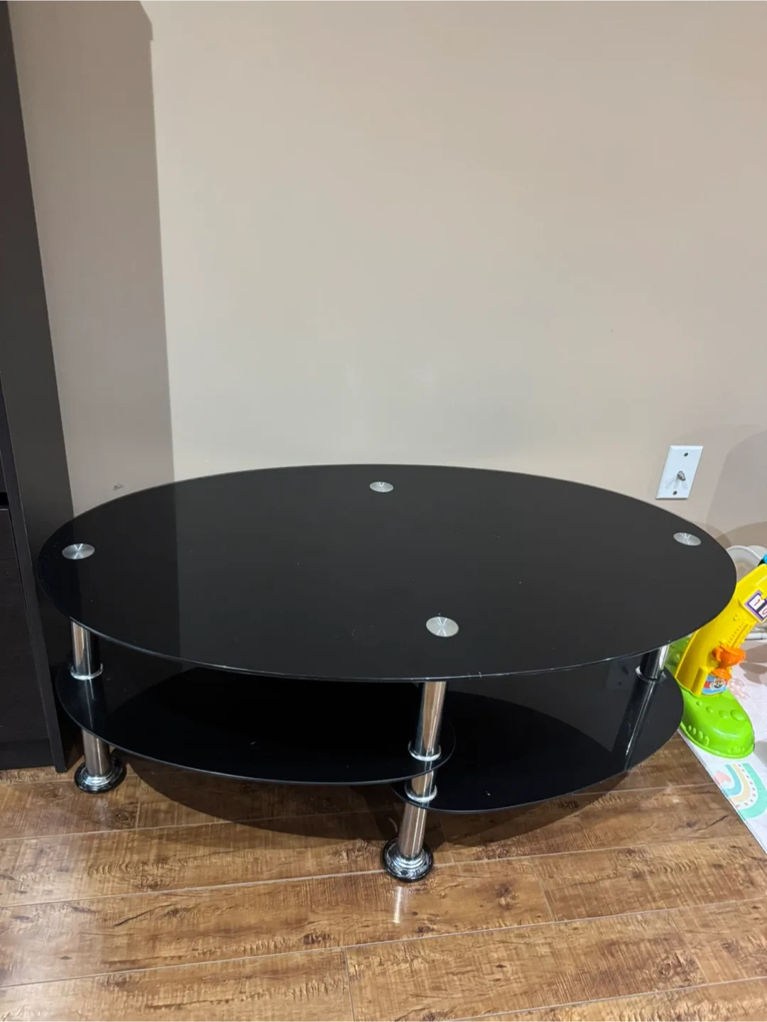 Black Glass Coffee Table