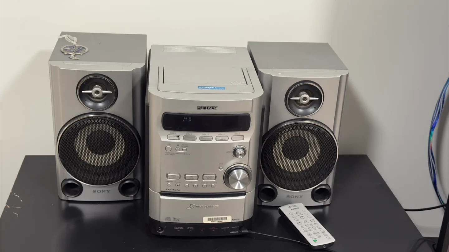 Sony Stereo System with 5-Disc Changer