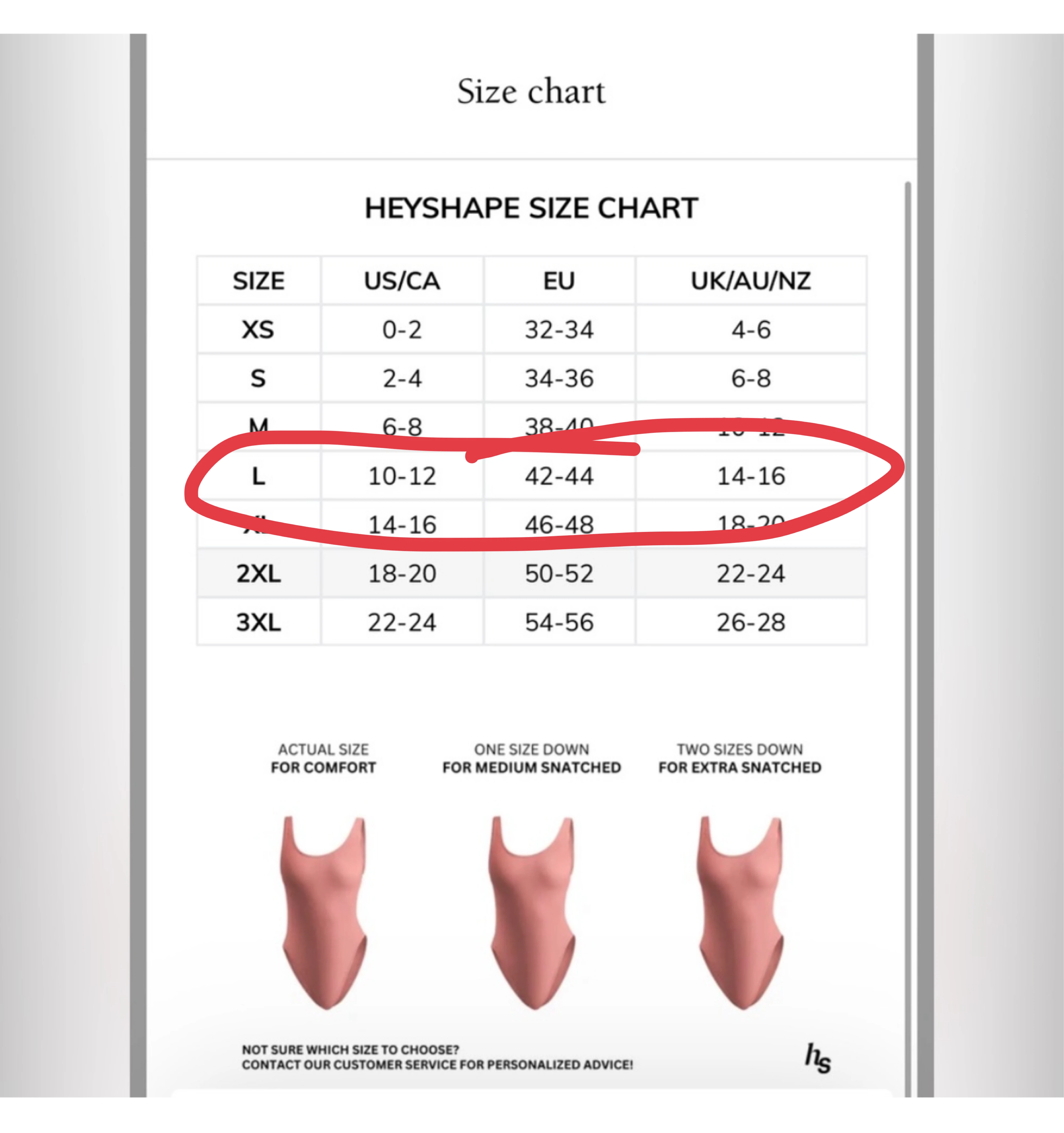 New Heyshape Bodysuit - Size L - photo 2