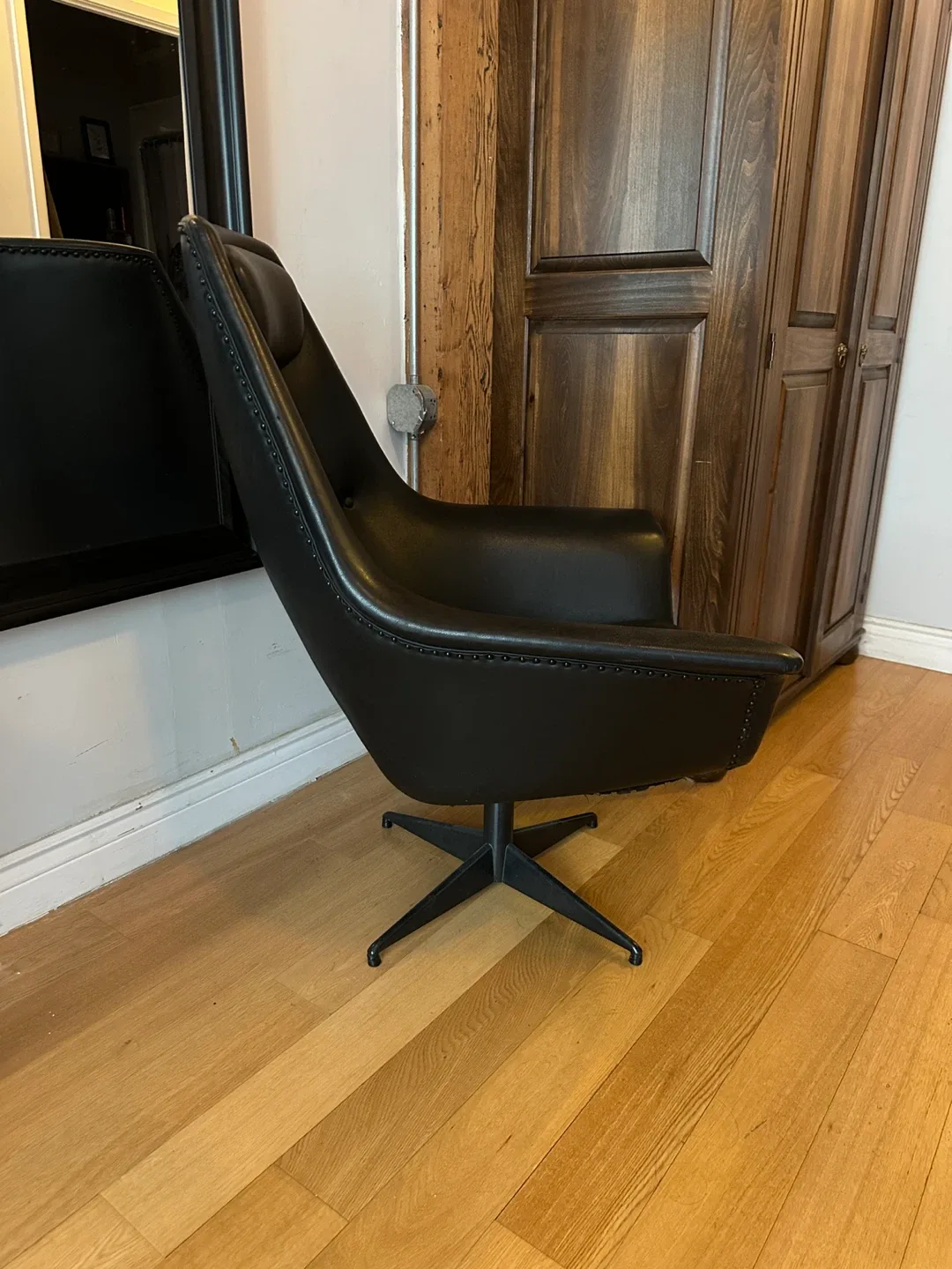 VINTAGE MID CENTURY MODERN LOUNGE CHAIR RETRO MCM LOUNGER image indicator(6)