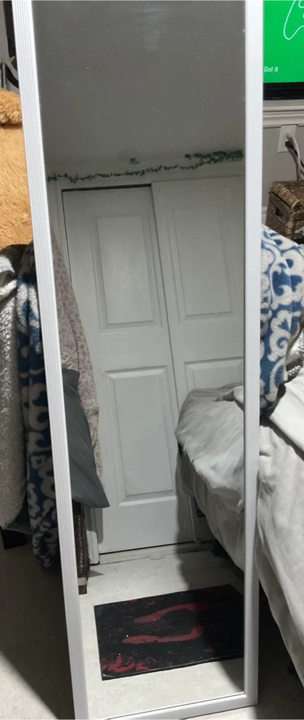 Full Length Mirror - White Frame