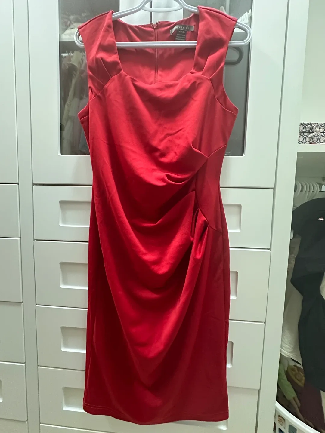 Suzy Shier Red Dress - Size M image indicator(5)