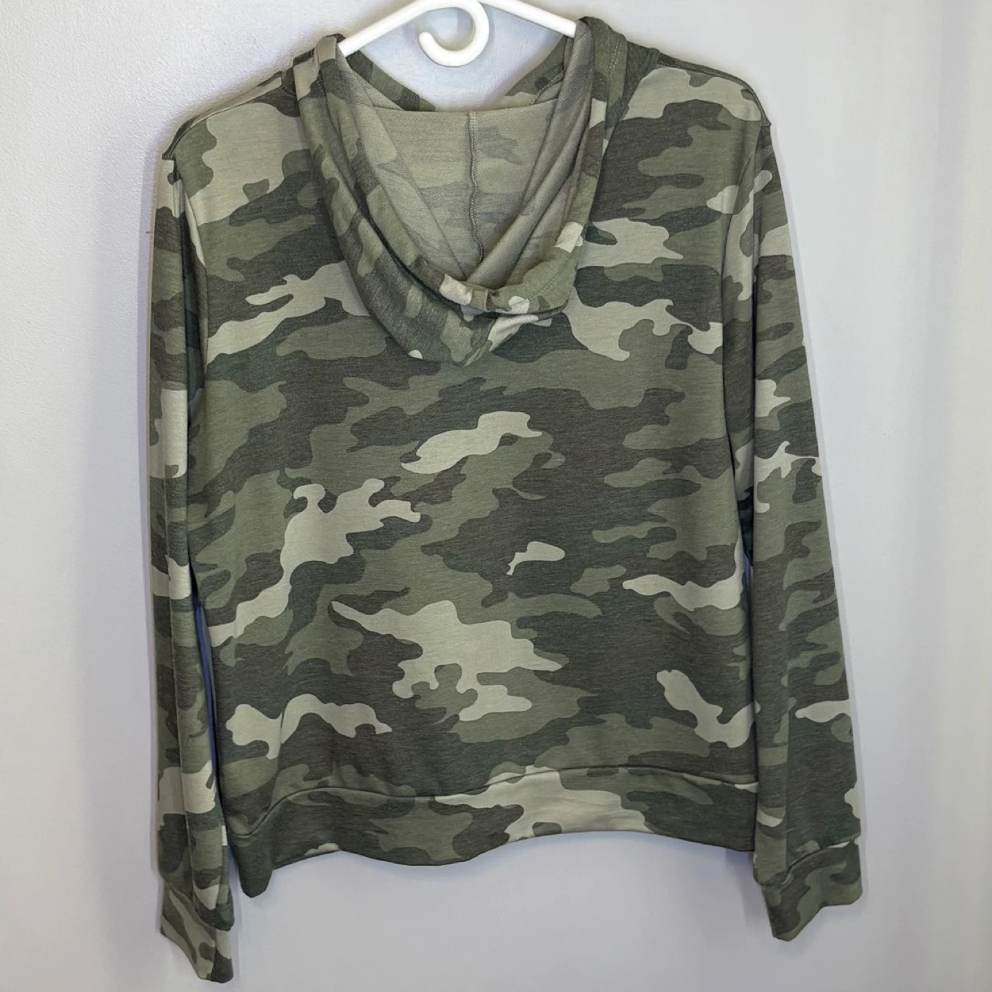 HS Idol Hoodie Sweatshirt Camo Lightweight Hooded Top Size L - photo 5