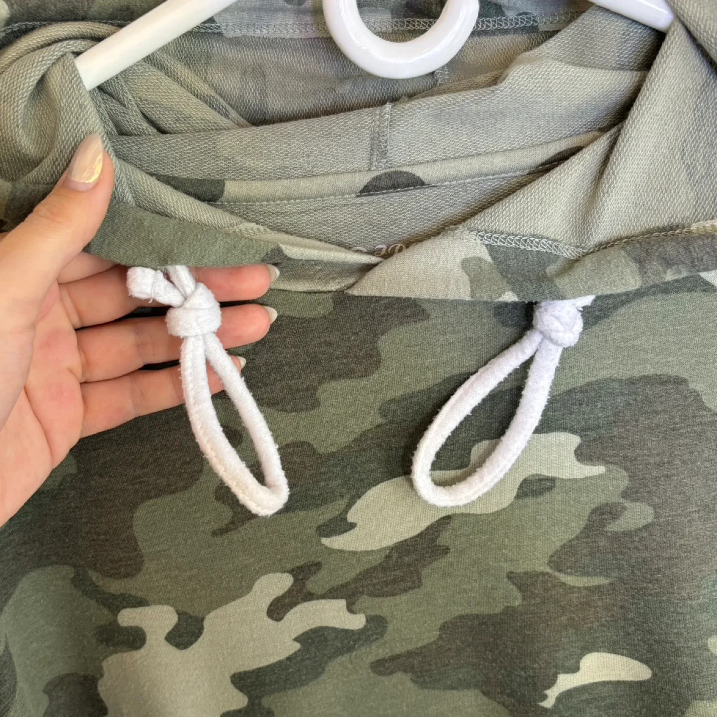 HS Idol Hoodie Sweatshirt Camo Lightweight Hooded Top Size L image indicator(4)