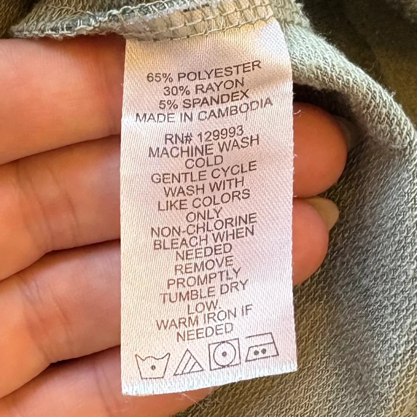 HS Idol Hoodie Sweatshirt Camo Lightweight Hooded Top Size L image indicator(8)