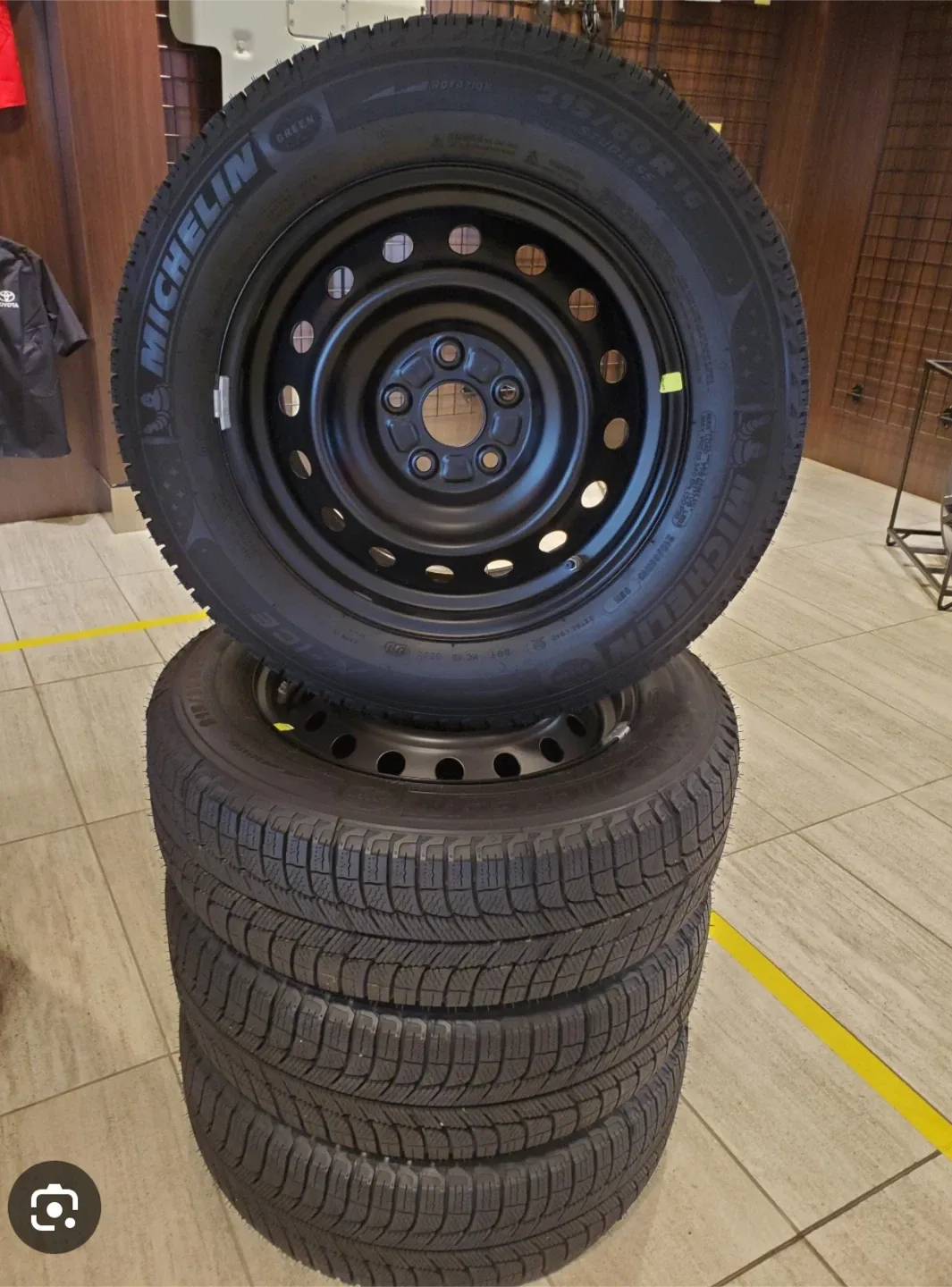 Michelin 215/65 R16 Winter Tires - Set of 4