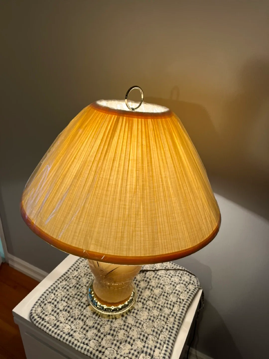 Vintage Floral Accent Table Lamp image indicator(3)