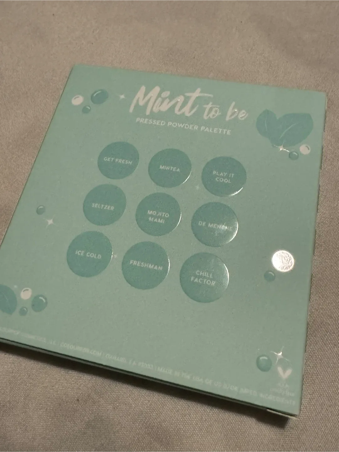ColourPop Mint to Be Pressed Powder Palette image indicator(2)