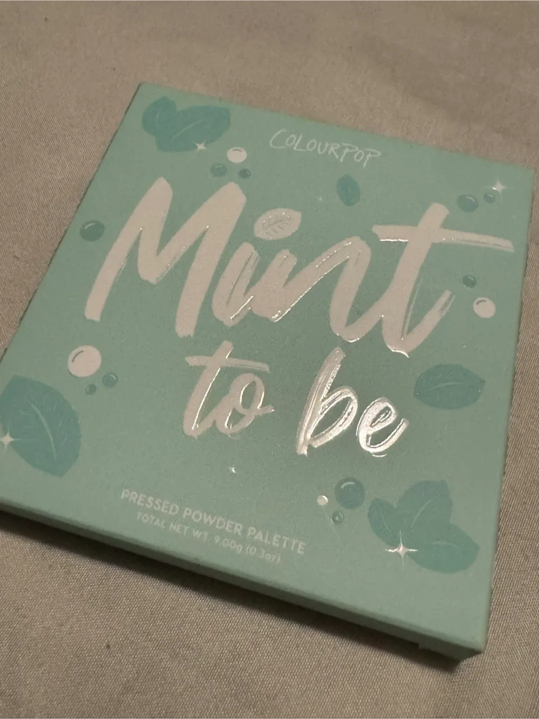 ColourPop Mint to Be Pressed Powder Palette