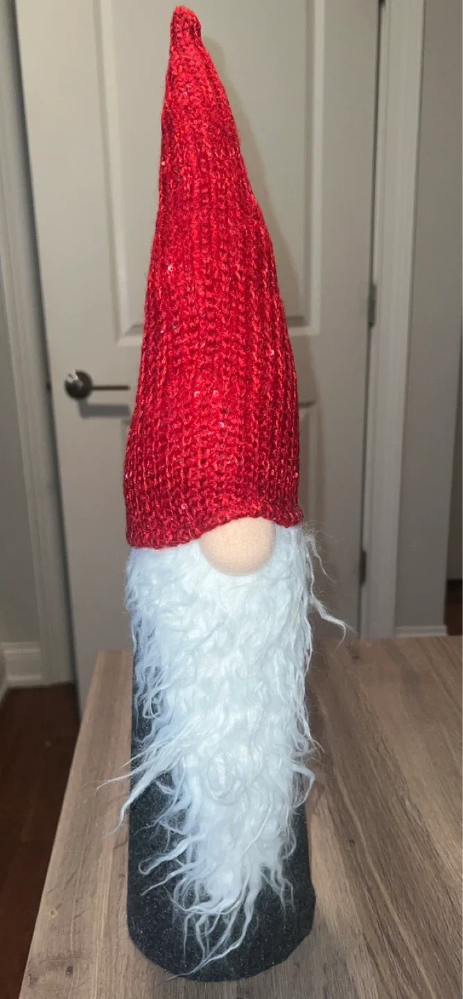 Red Hat Christmas Gnome Decoration