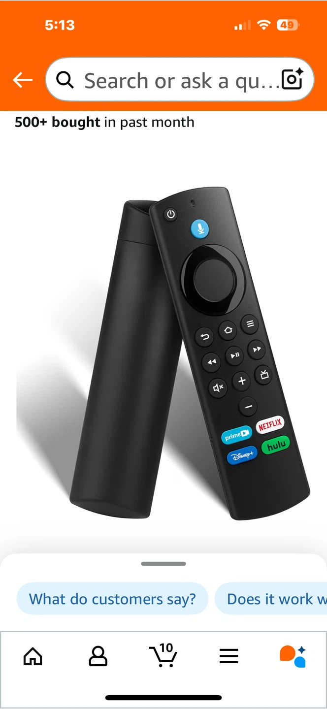 Voice Remote Replacement for Fire TV Stick - photo 2