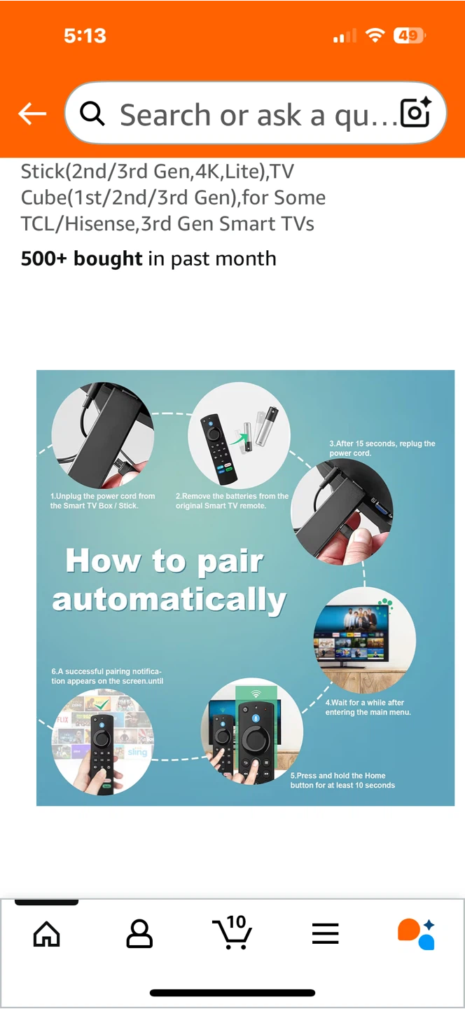 Voice Remote Replacement for Fire TV Stick - photo 4