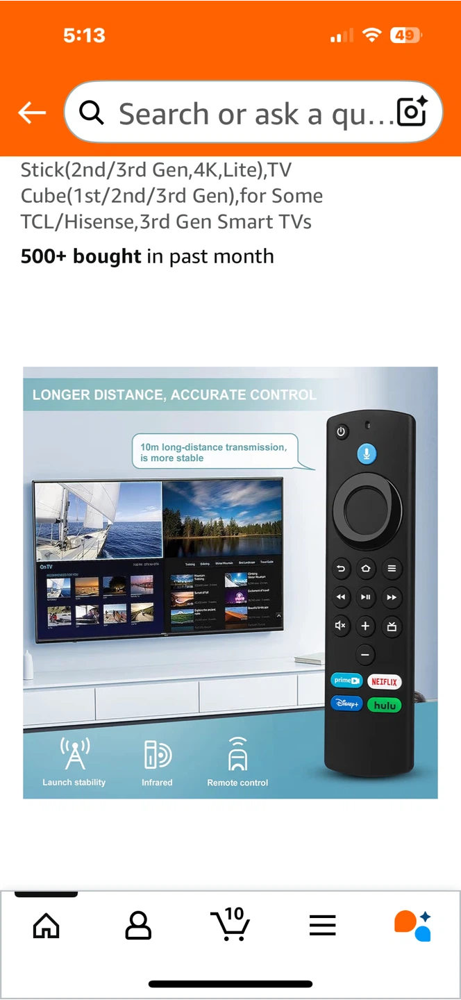 Voice Remote Replacement for Fire TV Stick - photo 5