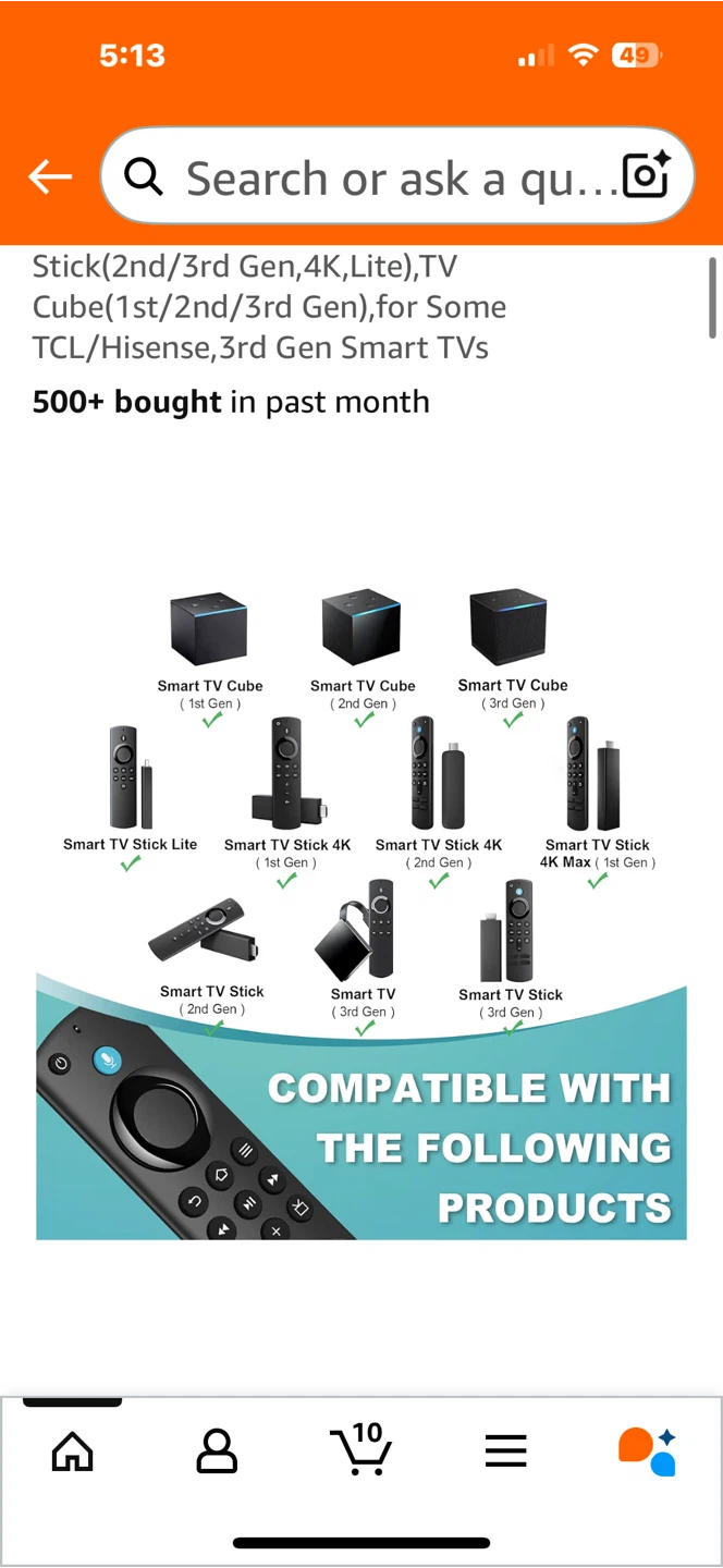 Voice Remote Replacement for Fire TV Stick - photo 3