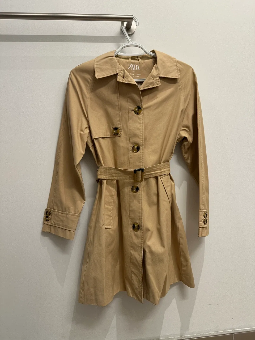 ZARA Trench Coat Size 13-14