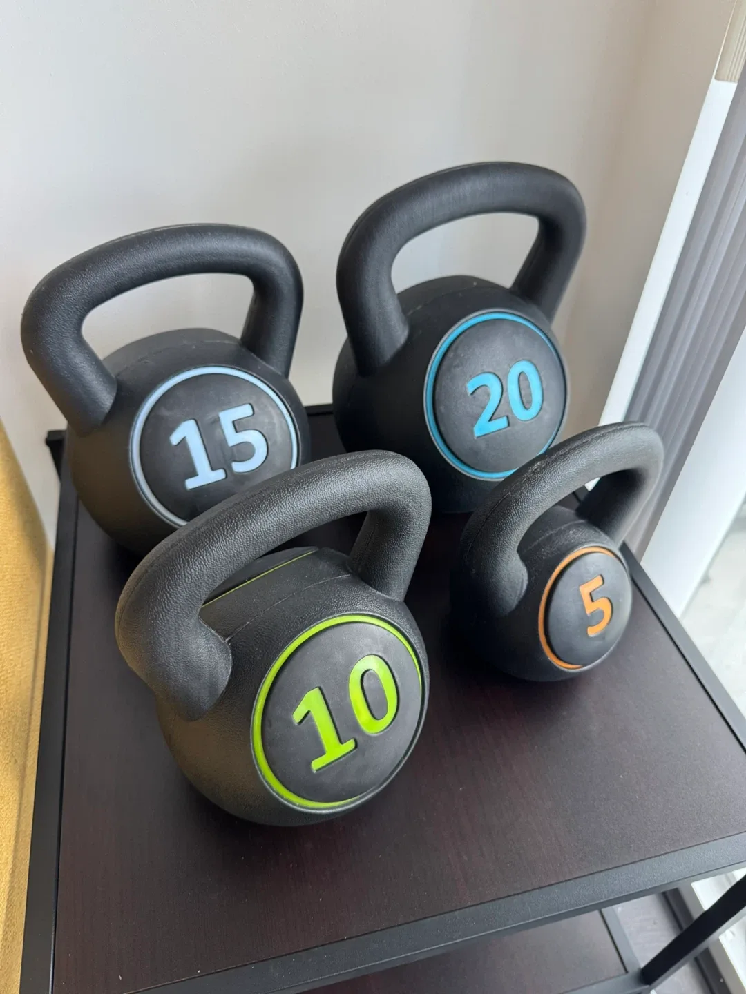 Kettlebells - 5, 10, 15, 20 lbs