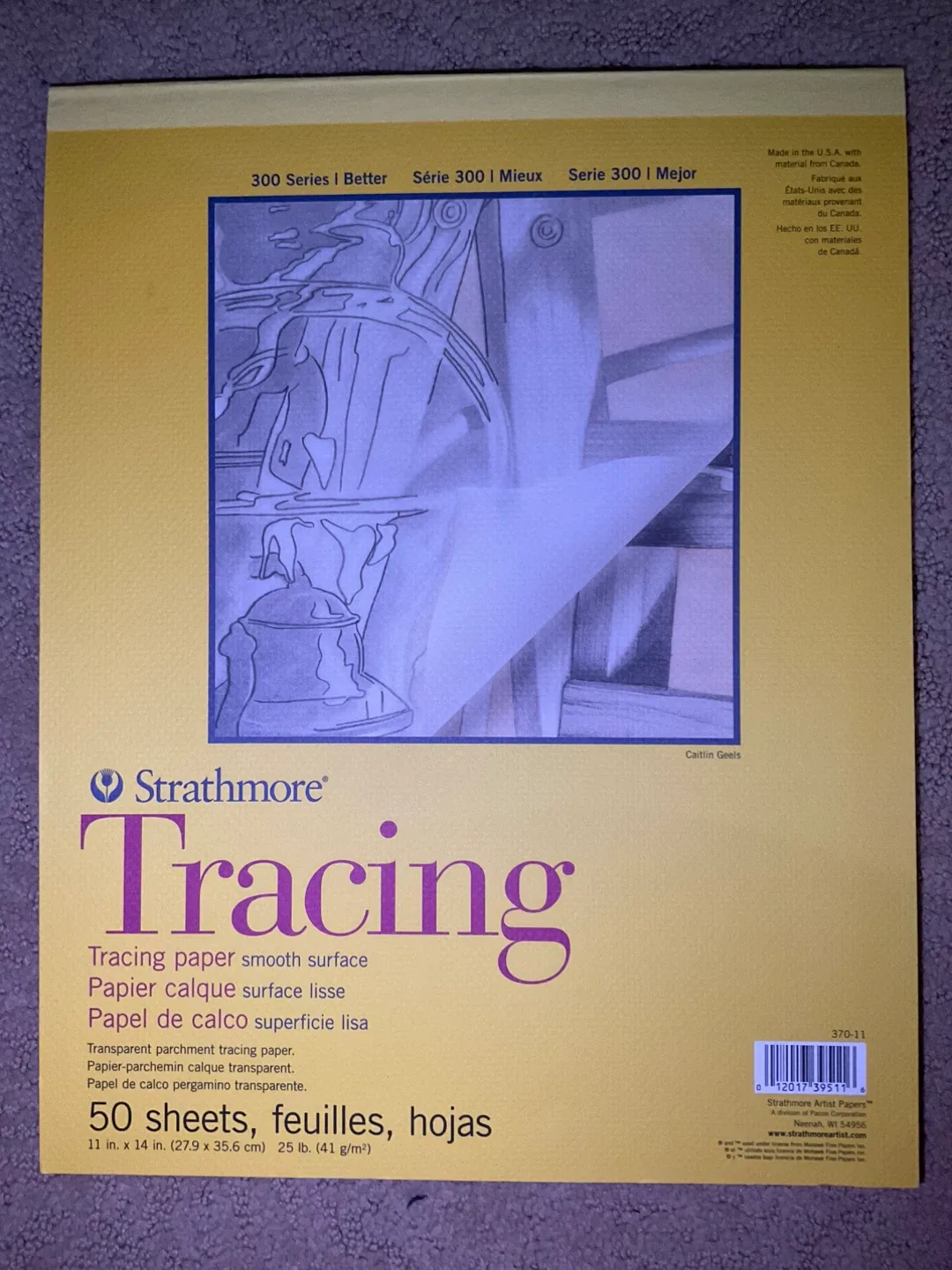 Strathmore Tracing Paper Pad - 50 Sheets