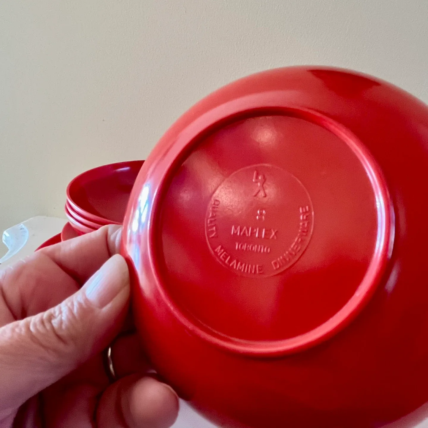 20 pc Maplex/Melmac Melamine Dinnerware image indicator(5)