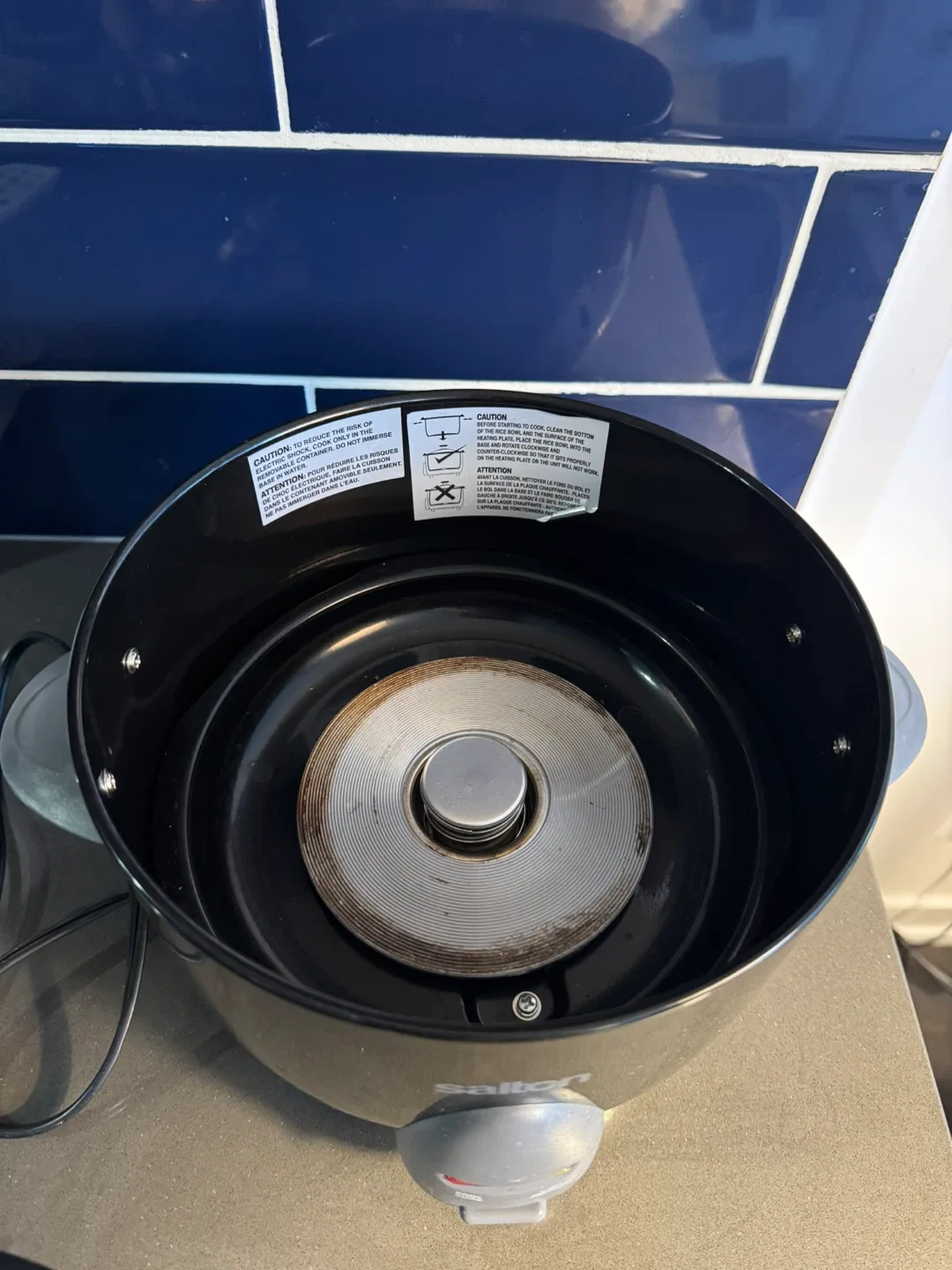 Salton Rice Cooker image indicator(2)