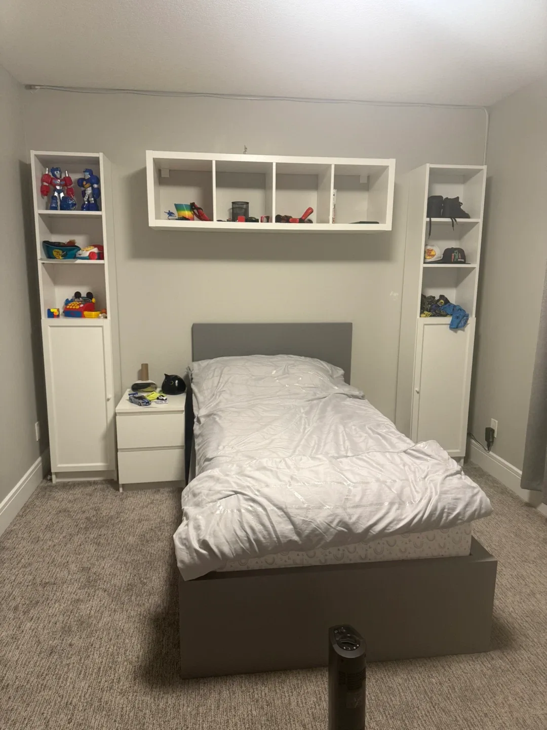 White IKEA Billy Bookcase