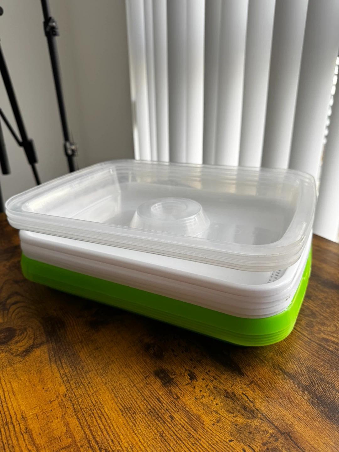 Sprouting Tray Kit - Green, White & Clear - photo 3