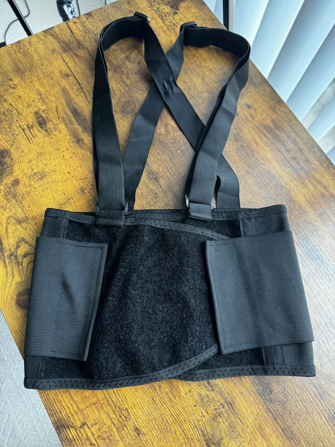 Black Back Support Belt