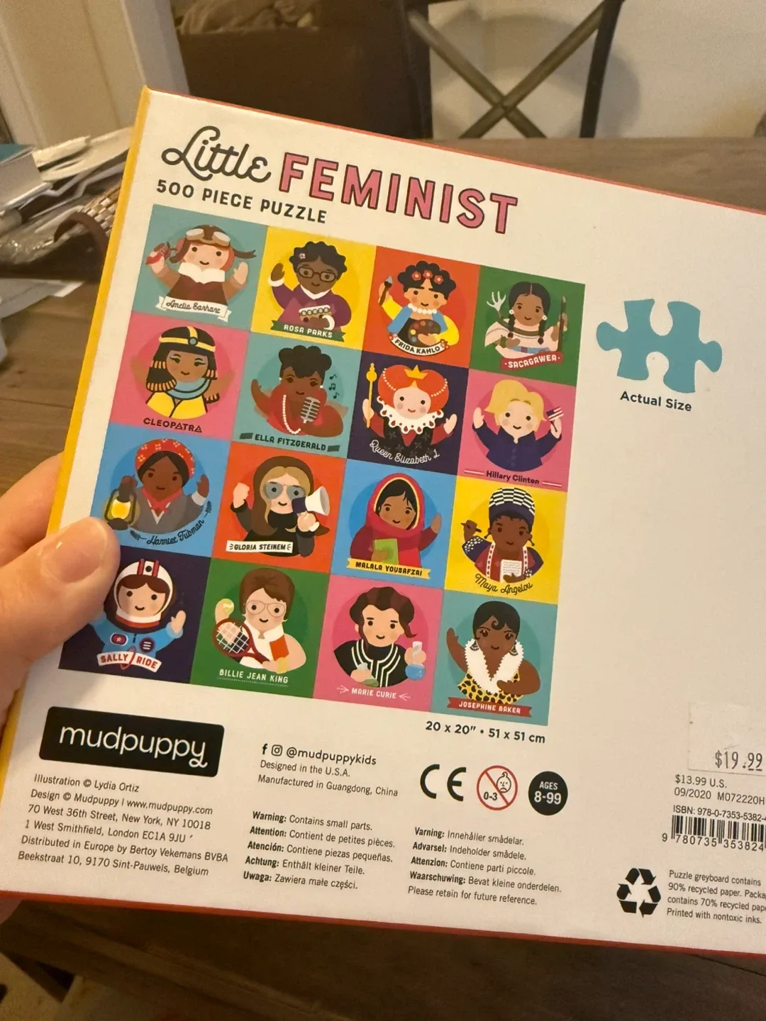 Little Feminist - 500pc puzzle image indicator(3)