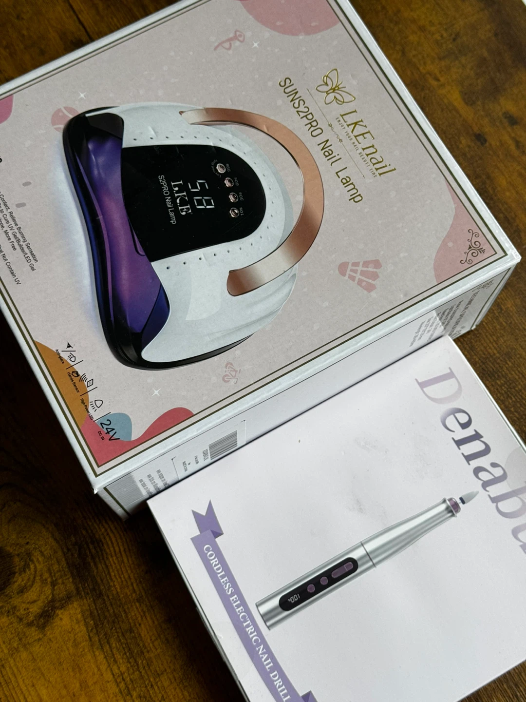 Uv Nail set - Lamp & Electric Nail Drill - photo 2