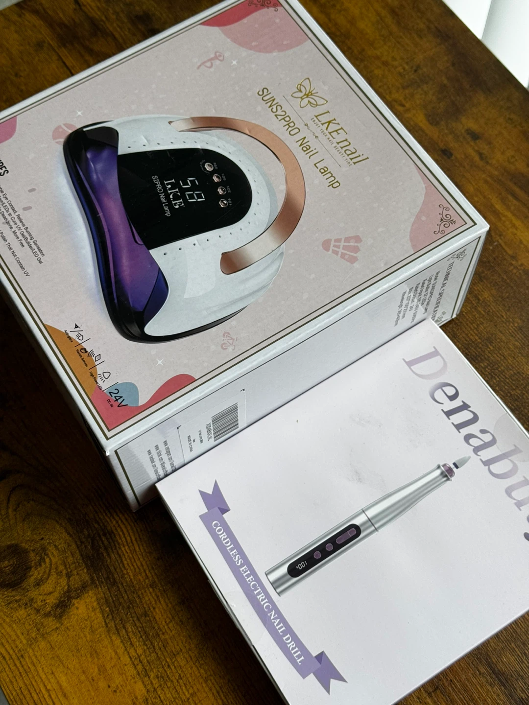 Uv Nail set - Lamp & Electric Nail Drill