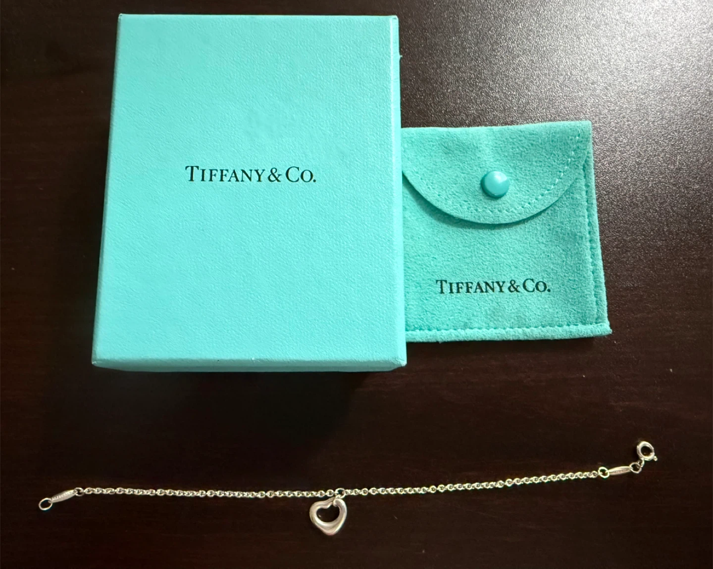 Tiffany & Co. Silver Heart Charm Bracelet - photo 5