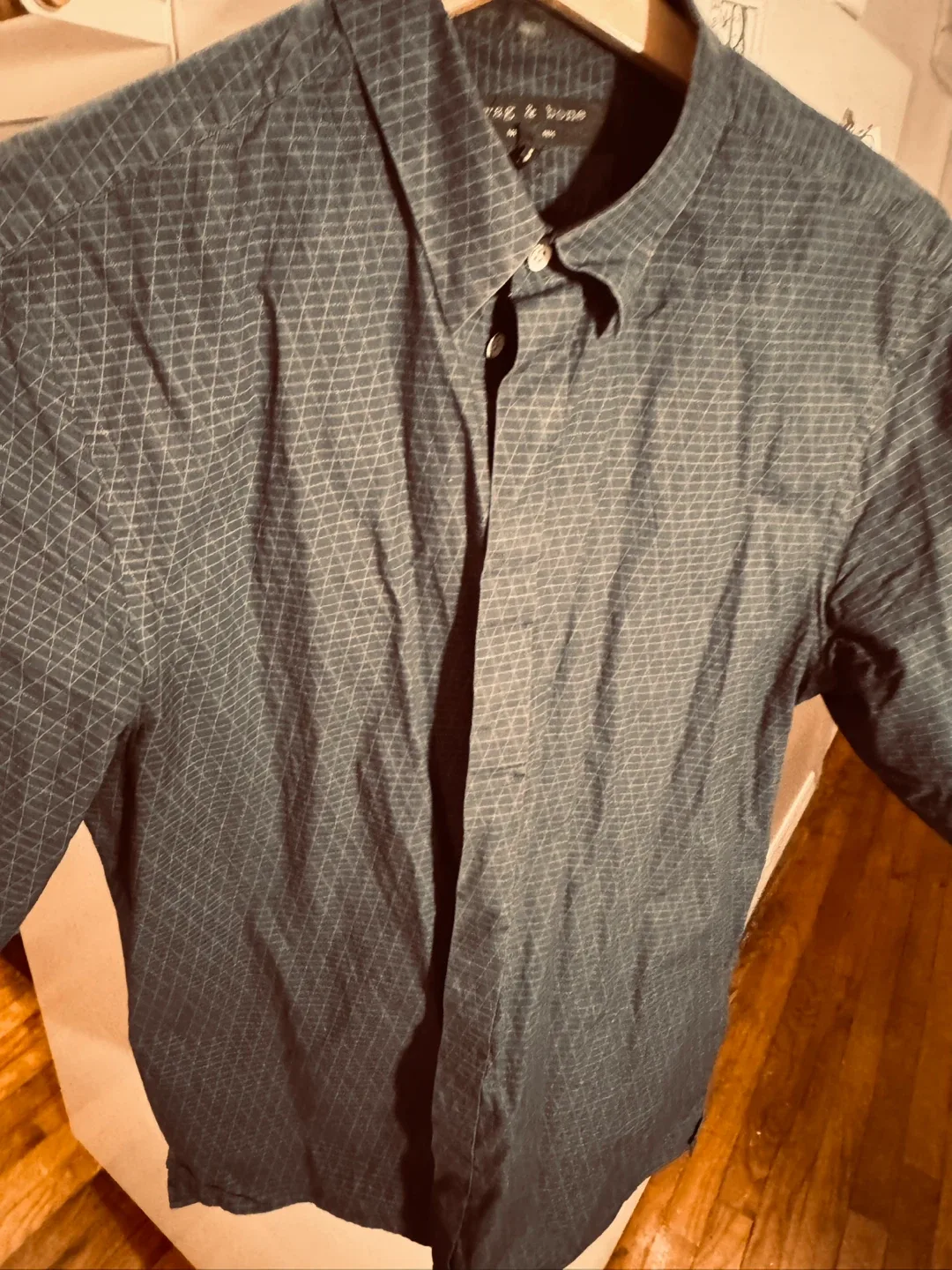 Rag & Bone Men's Button Down Shirt - Size M