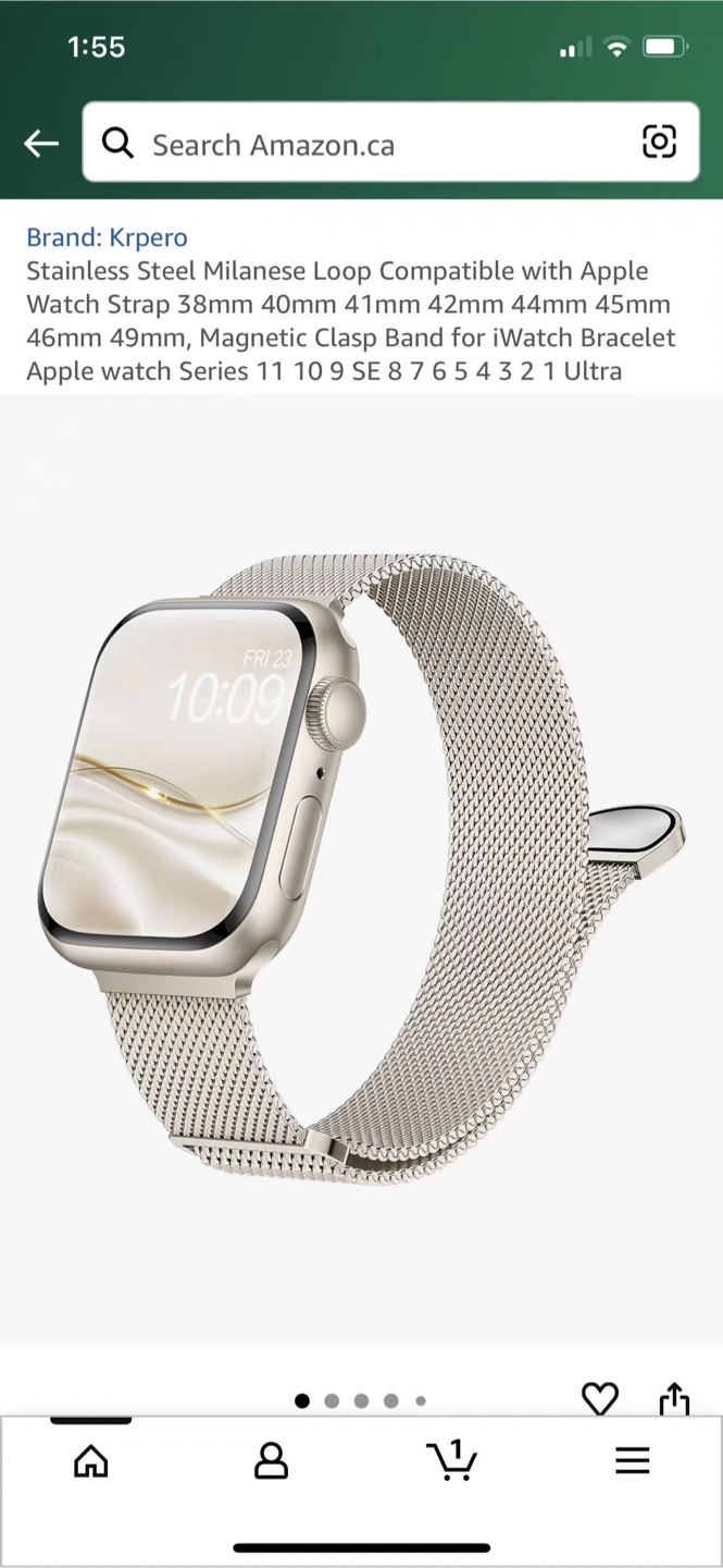 Krpero Starlight Apple Watch Band 38/40/41/42mm - NEW
