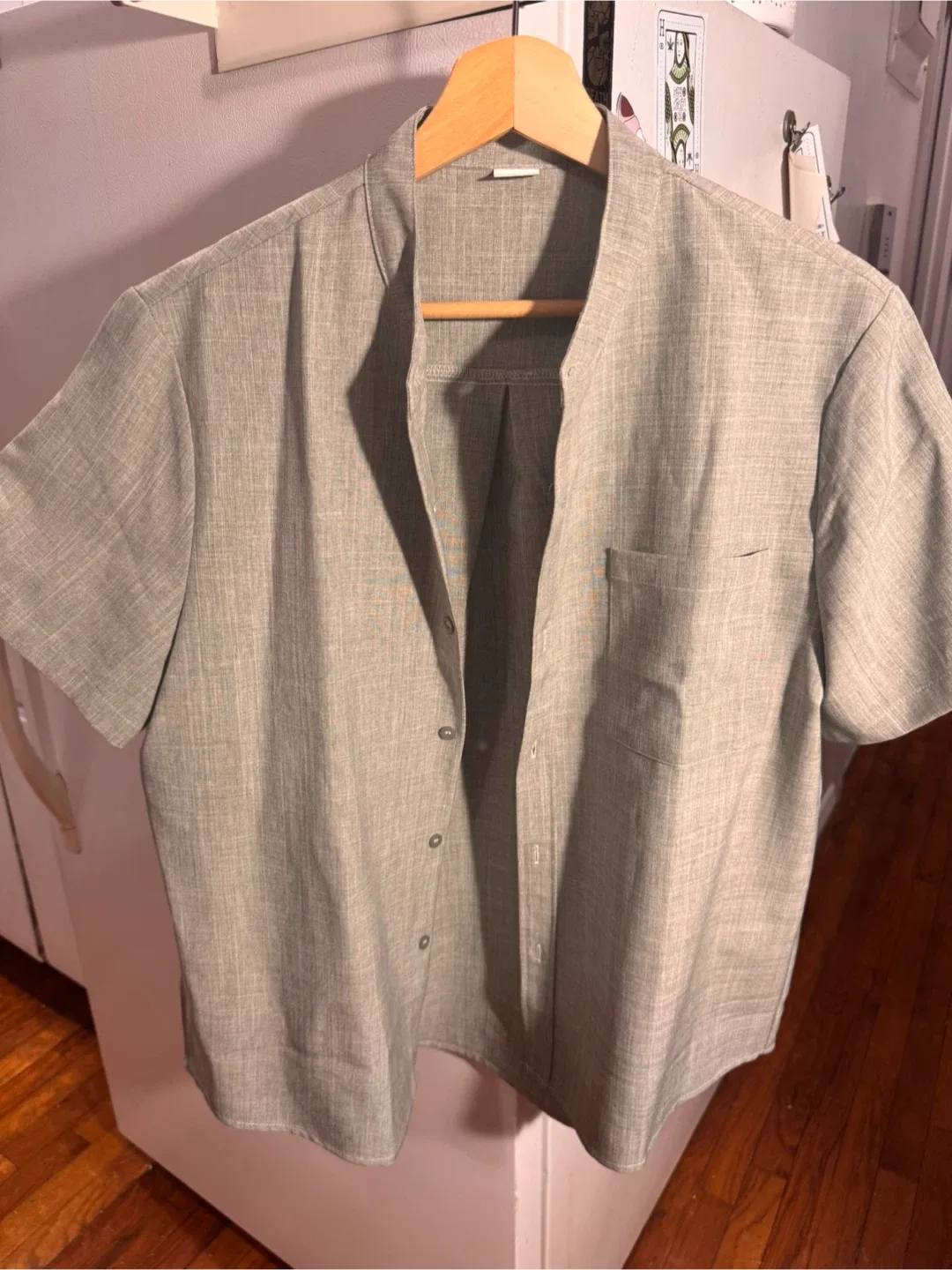 Men's Short Sleeve Button-Down Shirt