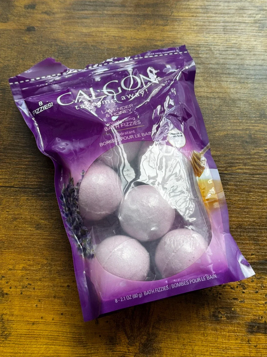 Calgon Lavender & Honey Bath Fizzes