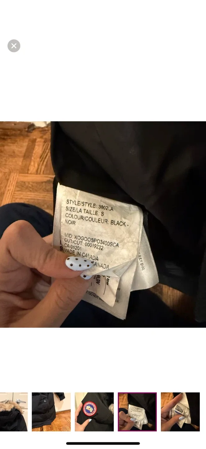 Canada Goose Fusion Fit Parka - Size S/P image indicator(9)