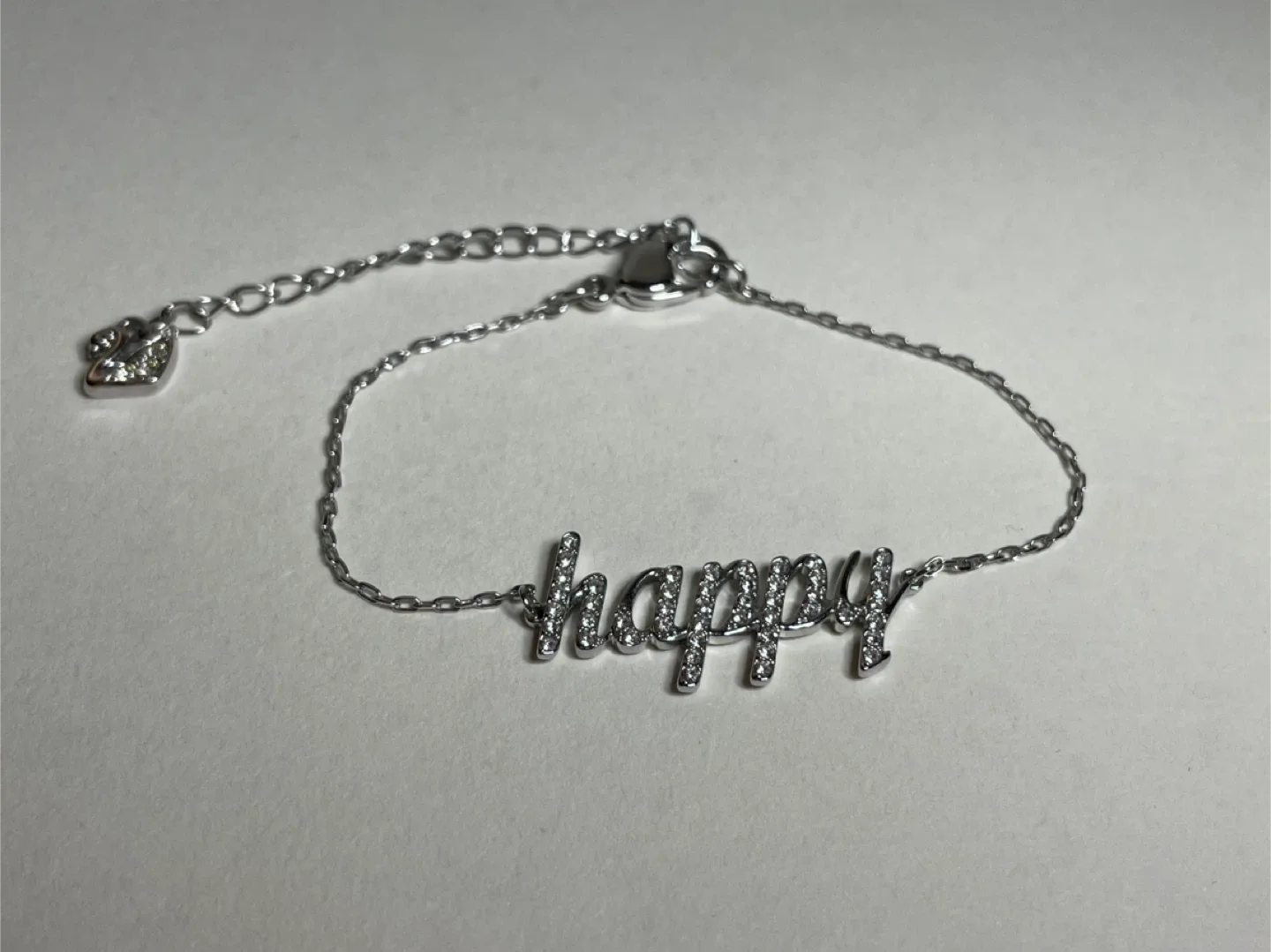 Swarovski Happy Bracelet - Silver