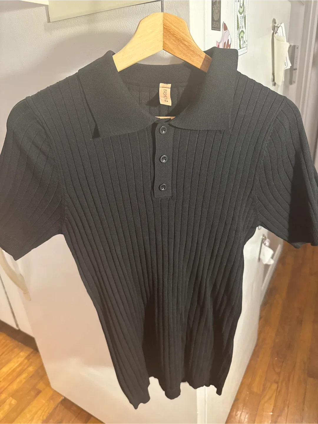 Fashion Polo Shirt - Black