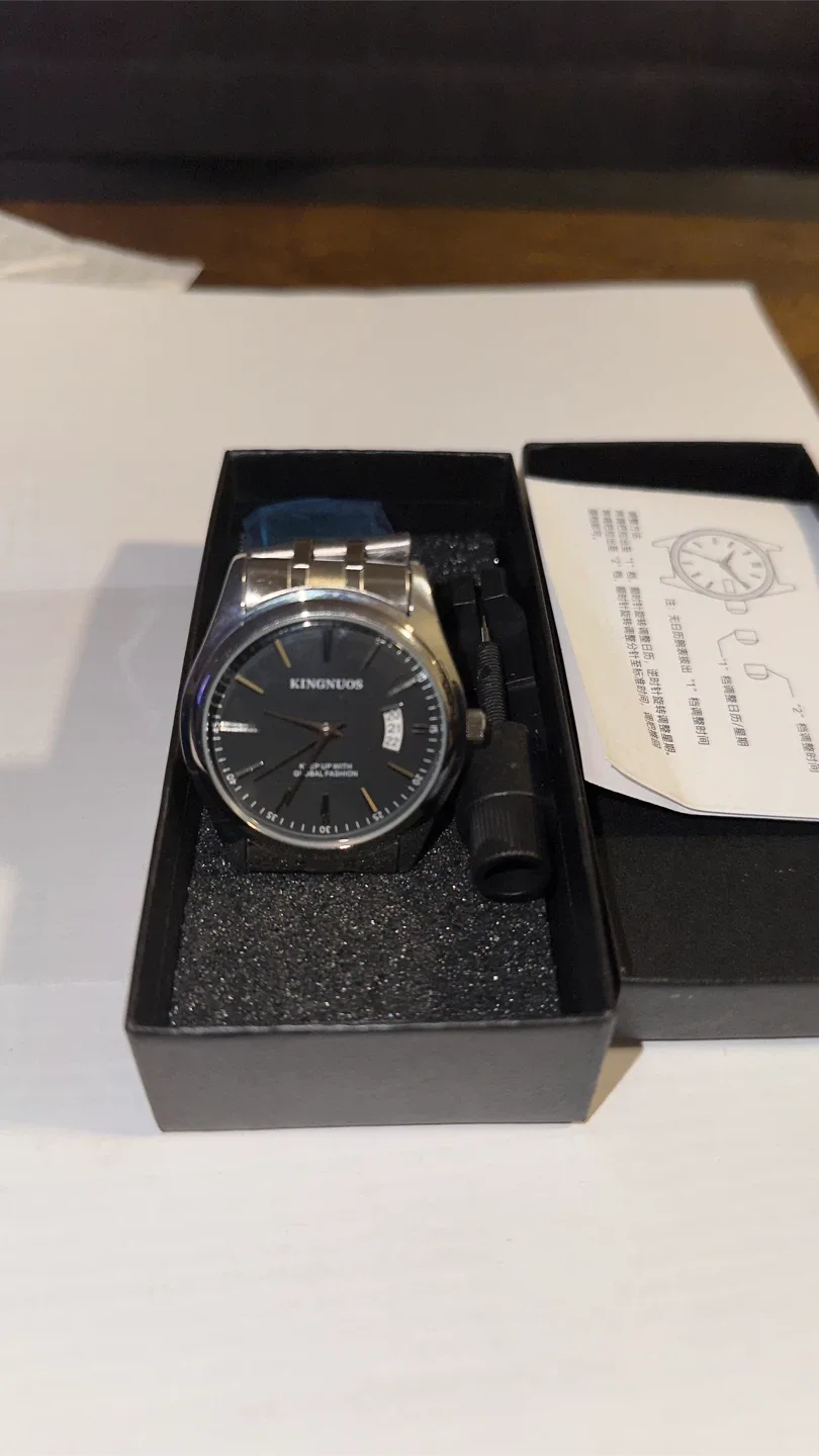 KINGNUOS Wrist Watch with Box