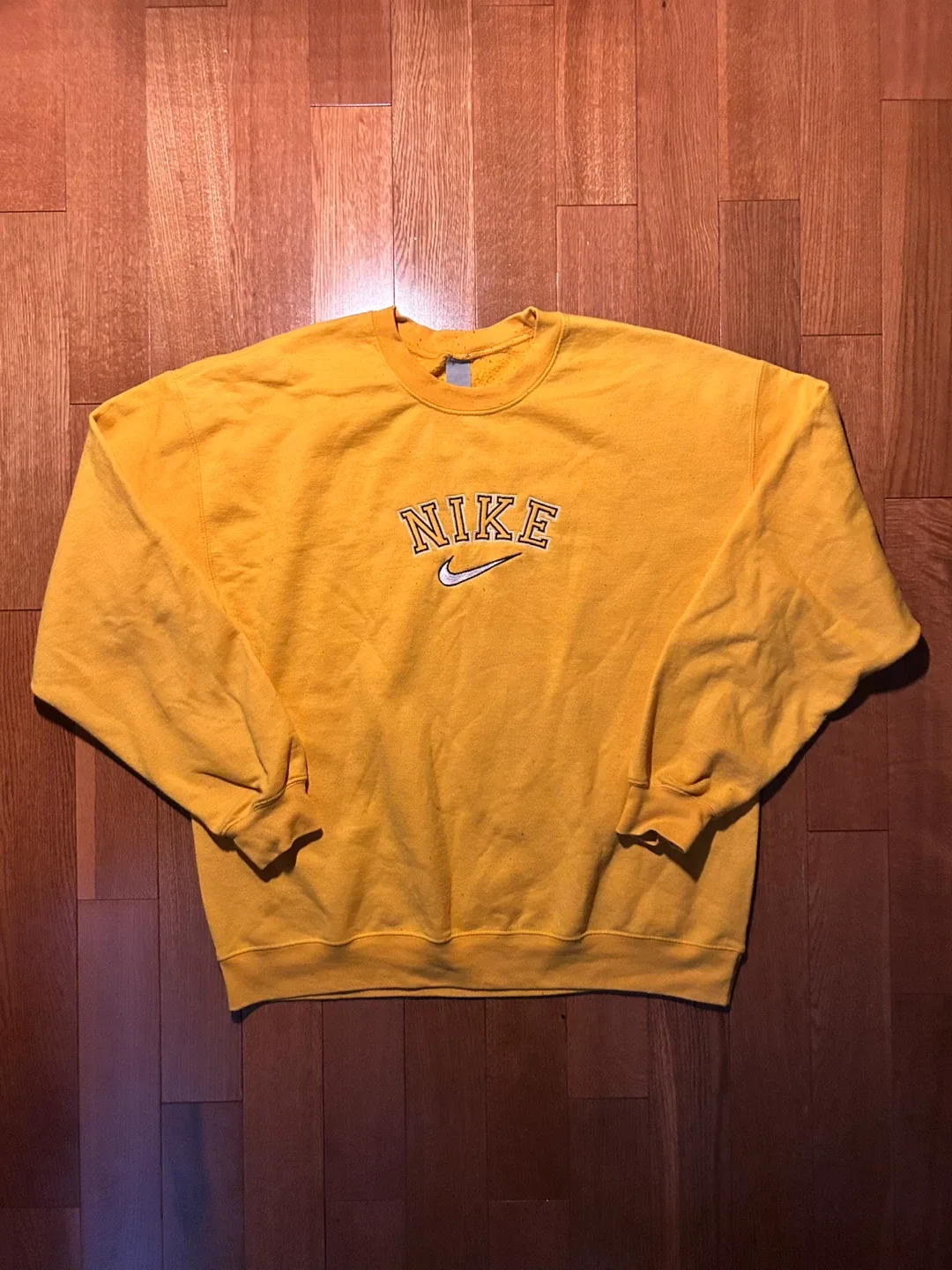 Nike Yellow Crewneck Sweatshirt