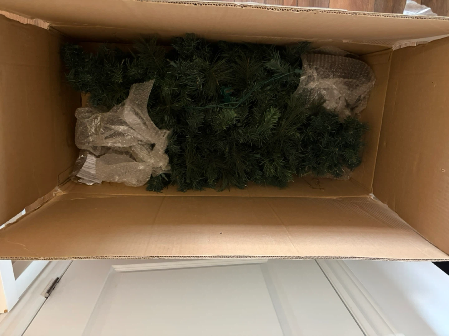 Set of 2 Pre-Lit Porch Tree Set - photo 3
