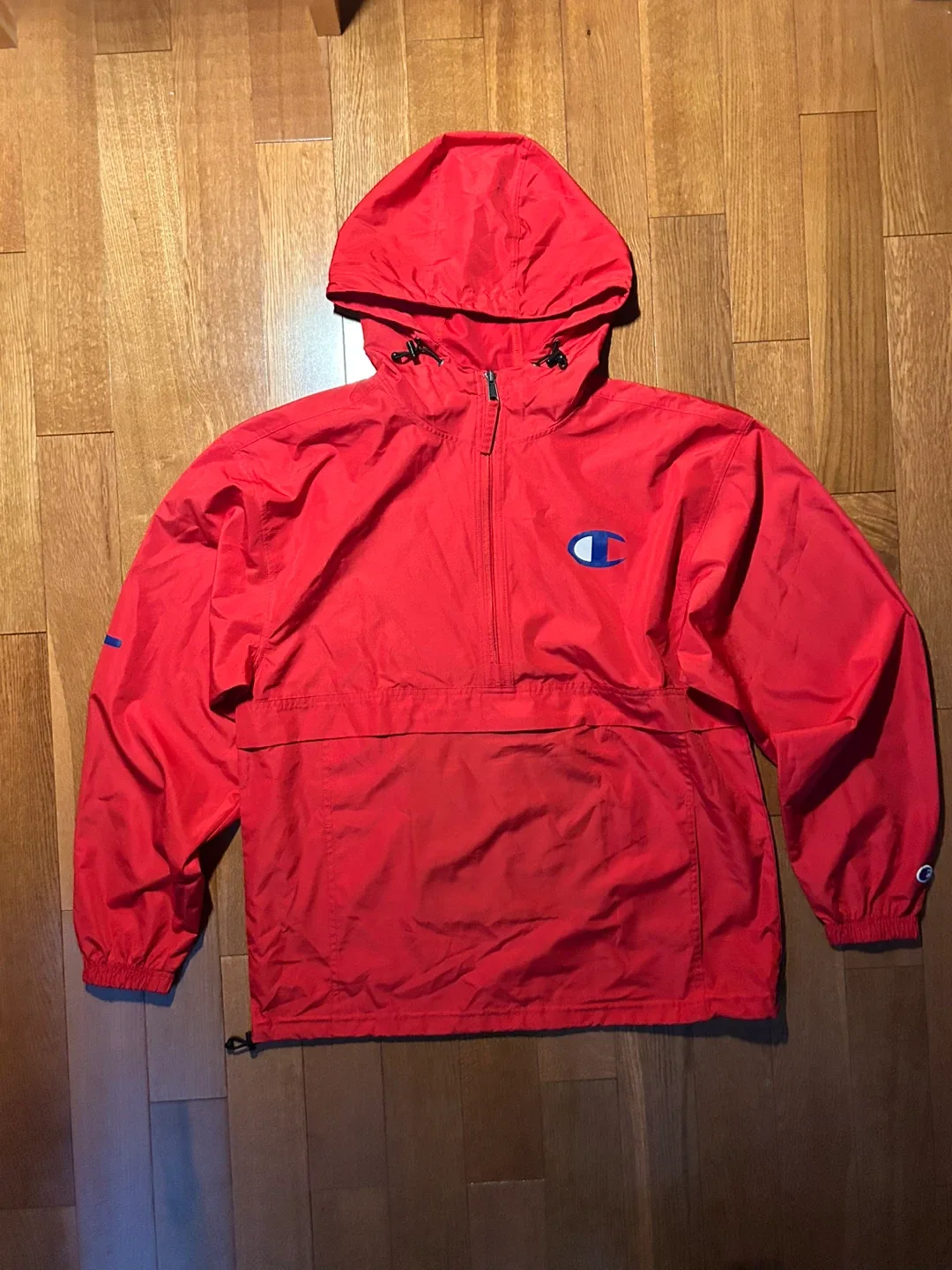 Champion Athleticwear Red Anorak - Size M