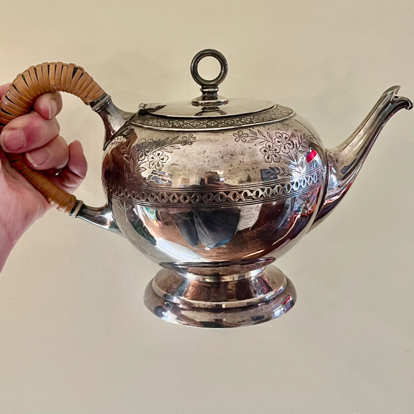 Victorian Meriden Britannia Company teapot