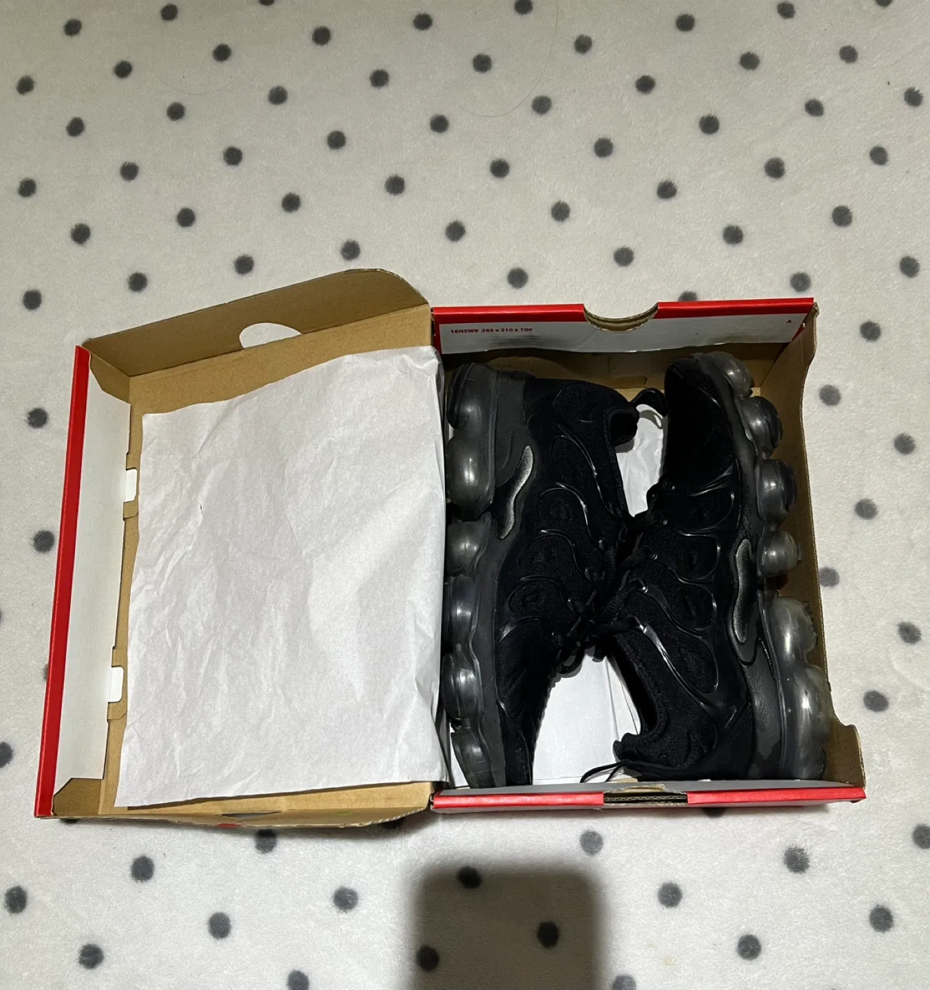 Nike Air VaporMax Plus Triple Black - With Box